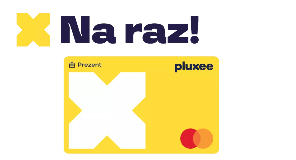 Karta magnetyczna Pluxee Prezent na raz