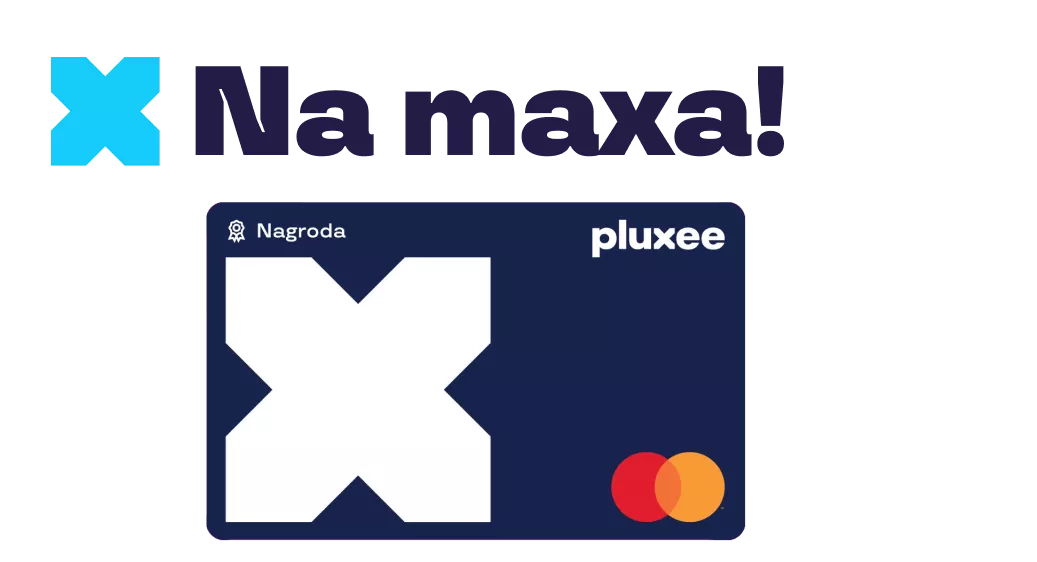 Karta zbliżeniowa Pluxee Nagrodana maxa