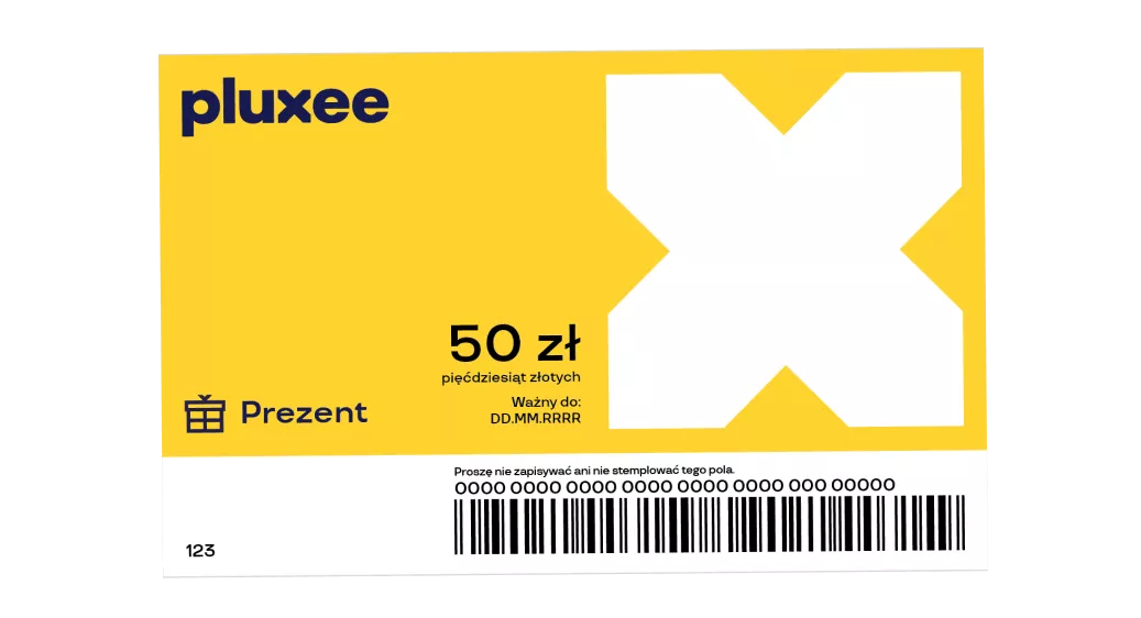 Kupon papierowy Pluxee Prezent