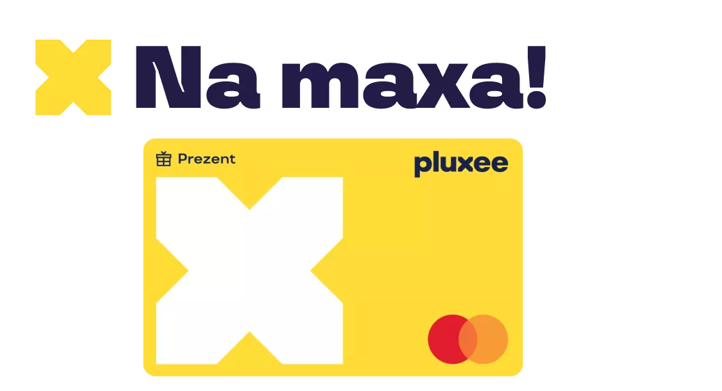 karta zbliżeniowa Pluxee Prezent na maxa