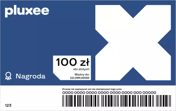 Pluxee Nagroda kupon