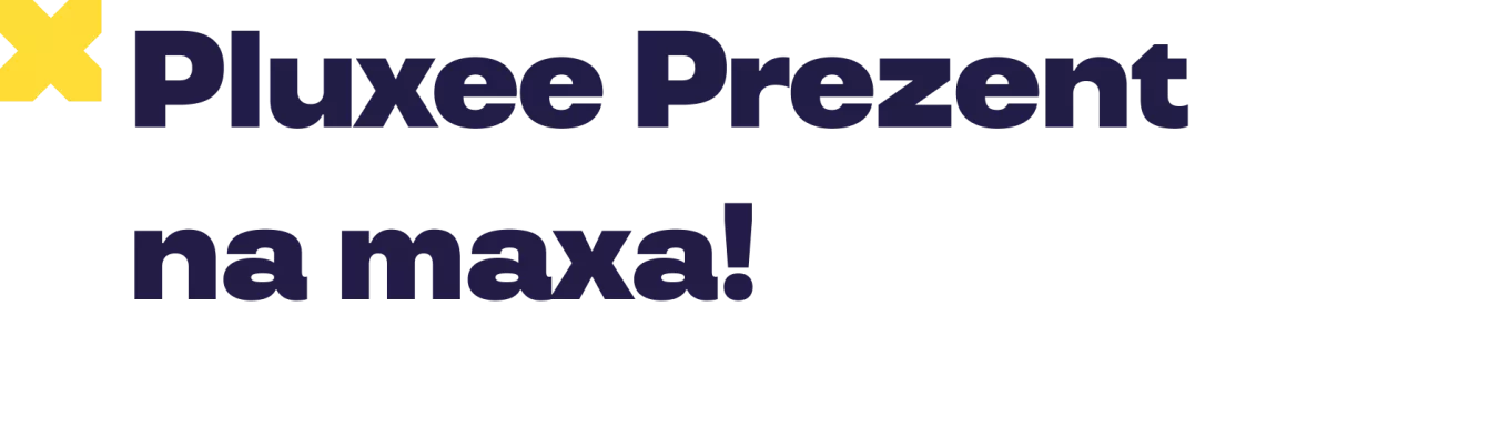 Pluxee Prezent na maxa