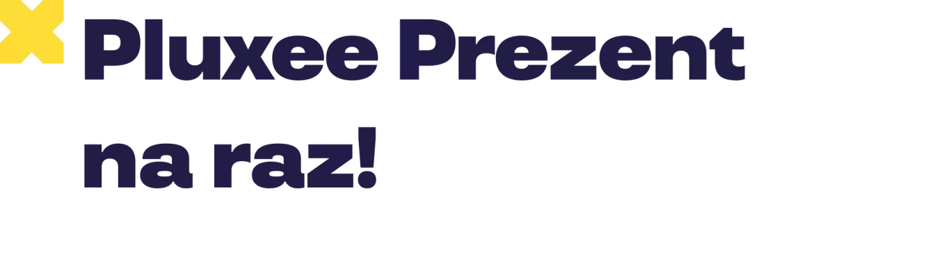 Pluxee Prezent na raz
