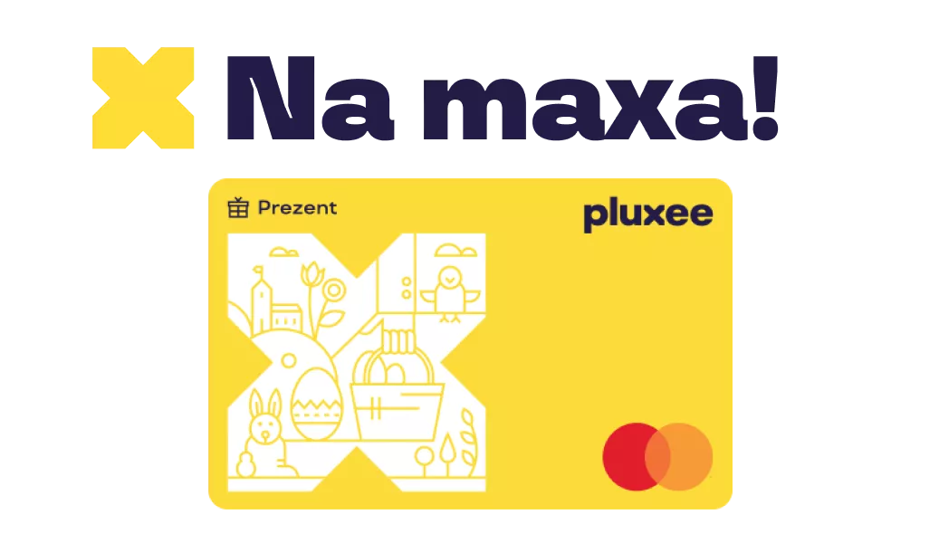 Karta zbliżeniowa Pluxee Prezent na maxa na święta