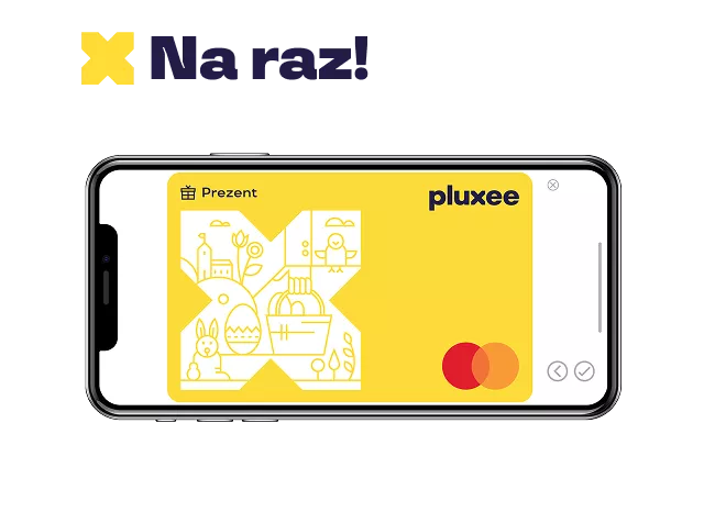 Karta wirtualna Pluxee Prezent na raz!